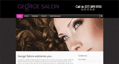 Desktop Screenshot of georgesalons.com.au